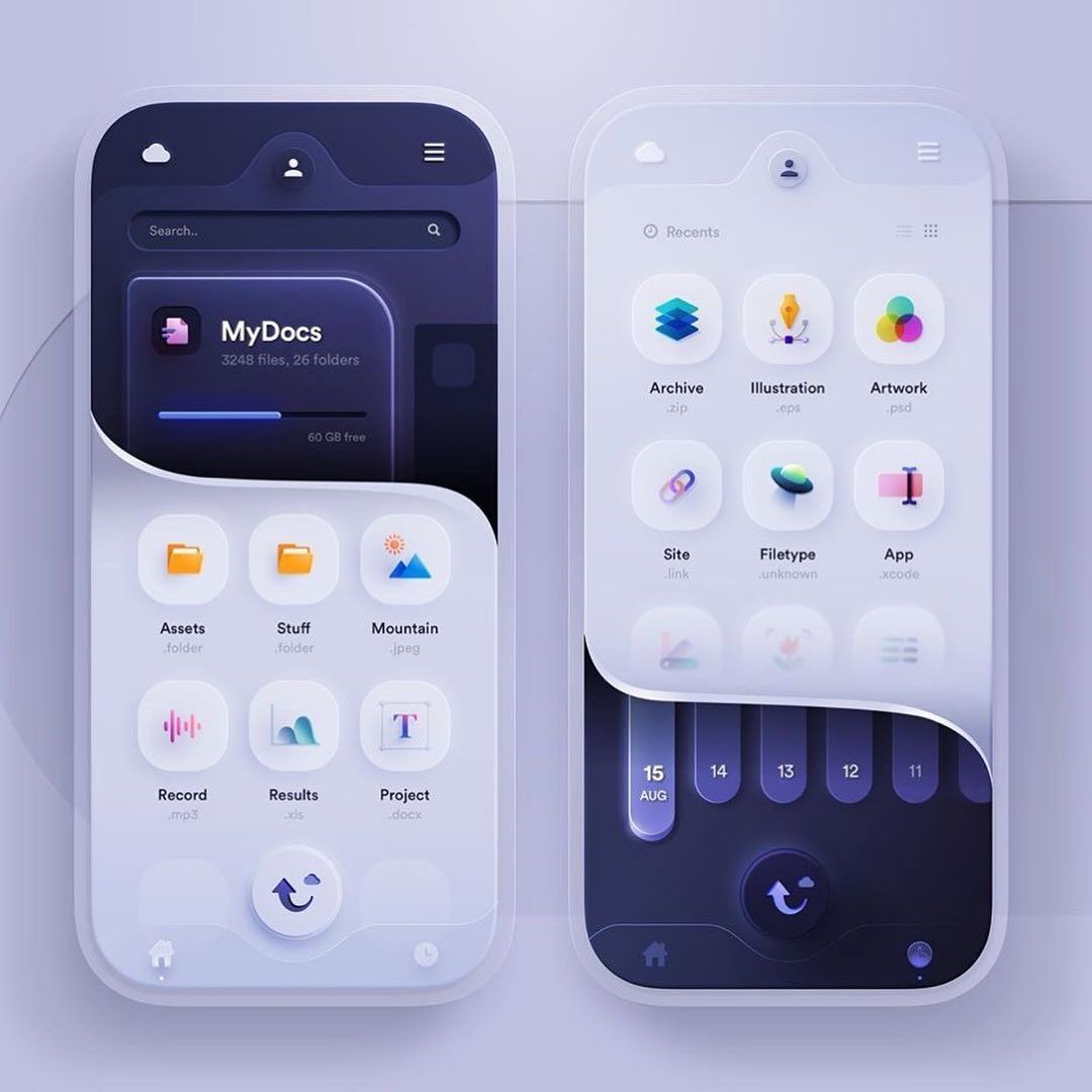 Cloud application design sample by OrbitFrame